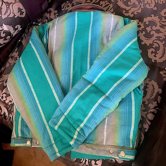 UO BDG Brushed Stripe Work Jacket - Picture 4 of 7